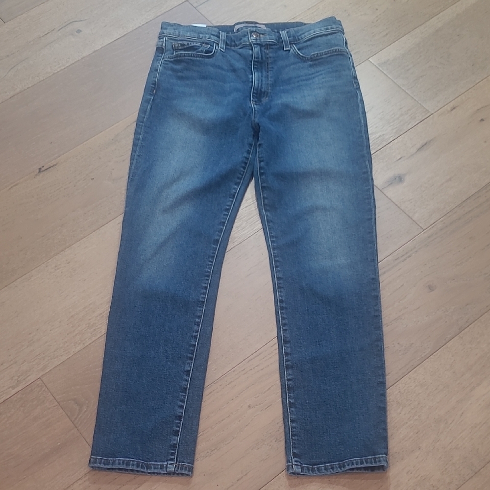 Joe's Jeans Women's sz 30 High Rise Skinny Leg Crestwood Wash Crop Denim Jeans